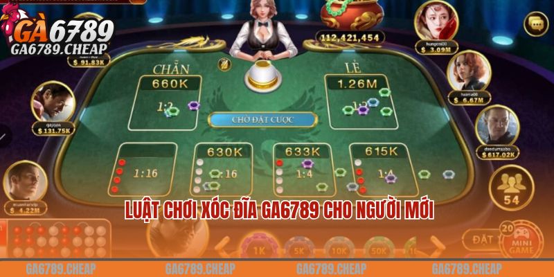 Chi tiết luật chơi xóc đĩa Ga6789 cho người mới
